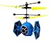 Produktbild SpaceDream Drohne Quadrocopter Hubschrauber Raumschiff RC UFO Helicopter Drohne - Mit Hellen LED Lichtern - Einfach zu Steuern mit Sensorsteuerung - Tolles 2020 (Blau) Drohne für Kinder