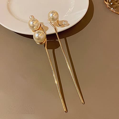 Confezione da 2 Bastoncini per Capelli alla Moda