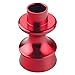 DEWHEL JDM Manual Performance Billet Aluminum Gear Shift Knob Reverse Lockout Lever Red Compatible with BRZ Toyota FT86 GT86 Scion FRS