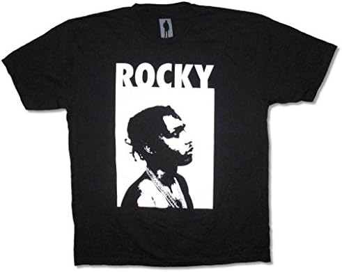 A$AP Rocky Threshold Image Black T Shirt Merch ASAP Mob