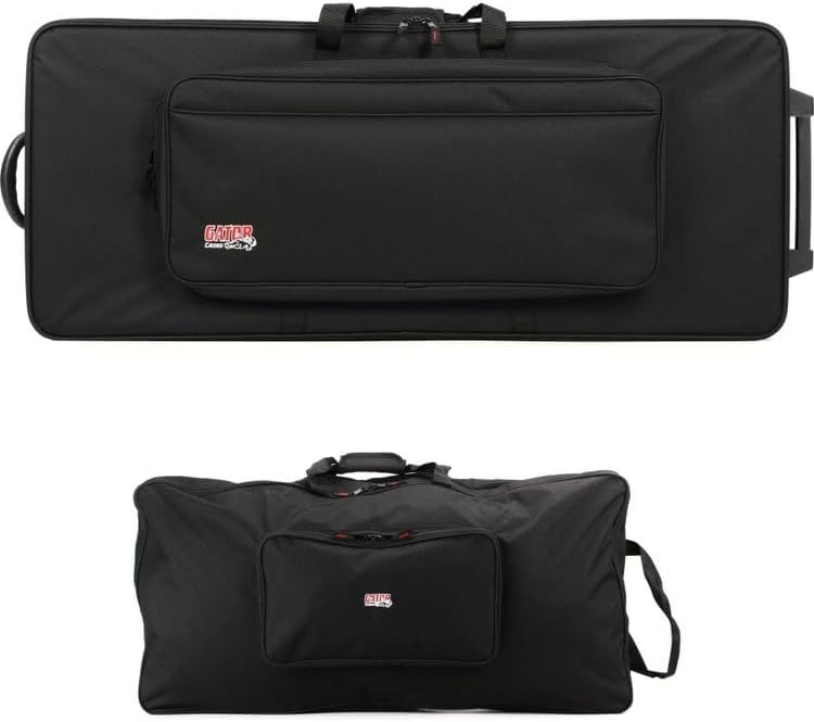 Gator GK-61 Semi-Rigid Keyboard Case with Add-on X-Stand Bag