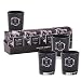 LA JOLIE MUSE Votive Scented Candles Gift Set - 4 Mini Natural Soy Wax Cobalt Blue Glass Candle, Coconut Berry/Rose/Raspberry/Basil