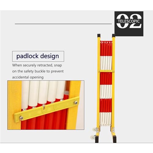 Barrière de sécurité pliable pour usage extérieur et sécurisation de cour - 3