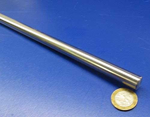 52100 Alloy Steel Hardened Precision Shaft 13mm Diameter x 1000mm Long 1 pc