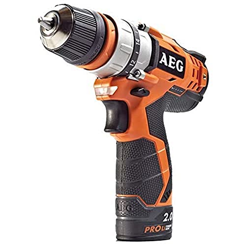 AEG -Prolithium-ion 190mm - 2 batteries 2.0Ah - 1 chargeur 40mins - BBS 12C2 LI-202B