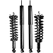 EIOFEVY Shocks Struts Absorber Gas Lift Struts Amortiguador Quick and Easy to Install Pair Front Rear Side Strut & Spring Asembly Absorber Set Kit 13846066