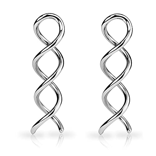 Pierced Owl - 10-14GA 316L Surgical Steel Swirl Twist Taper Earrings, Sold as a Pair