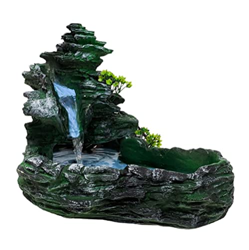 Fonte Agua Cascata decorativa Laguinho tipo pedra cinza