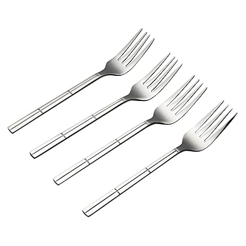 Dehouse 12-Piece Dessert Forks, Stainless Steel Salad Forks, Small Fork Cover