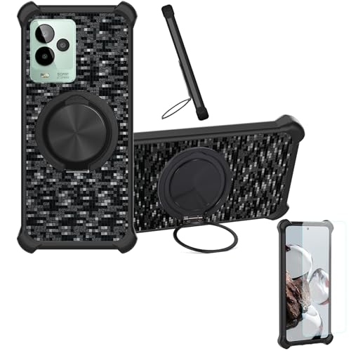 �Ή� Dcode Bold 3 �P�[�X Phone Case [1�� 9H+�d�x���� �K���X�t�B����][360°��]���X�^���h�A�}�O�l�b�g��]CX-11-HEI