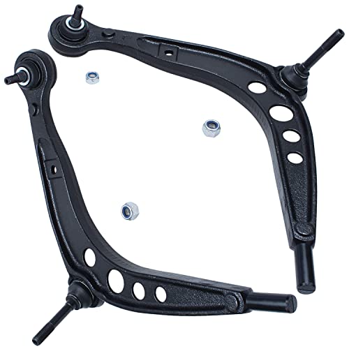 Detroit Axle - 2 Front Lower Control Arms for BMW 318i 318is 318ti 323i 323is 325i 325is 328i 328is Z3, 2 Lower Control Arms with Ball Joint Assembly Replacement
