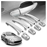 ➡️ Ajustement précis à votre véhicule, finition soignée et nouveau look attrayant ; Les coques de poignées épousent parfaitement les lignes de la carrosserie sans gêner l’utilisation ; Un petit détail qui fait une grande différence ! Vérifiez que ce kit est bien compatible avec votre voiture