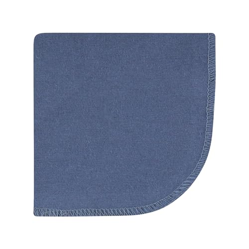 Image of Hudson Baby Unisex Baby Flannel Cotton Poly Washcloths, Construction Work 10Pk, One Size