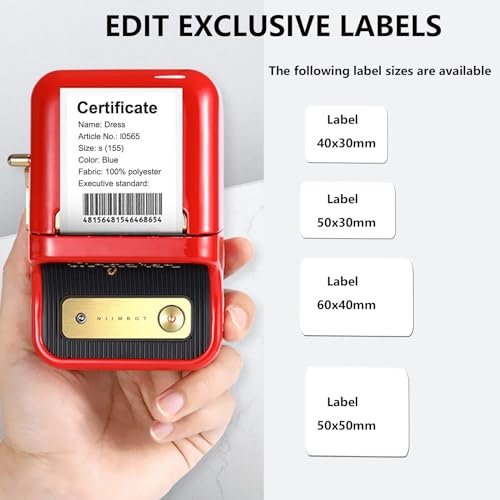 BrokSilent-B21-Thermal-Label-Maker-with-Tape-Auto-Identification-2-Inch-B21-Label-Printer-Machine-with-Tape-Mini-Desktop-Label-Printers-for-Home-Organization-Business-Barcode-QR-Code