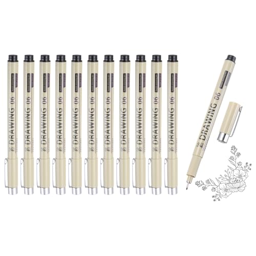 Stylo à encre fine 0,5 mm étanche sourcing map pour préserver vos croquis d'art