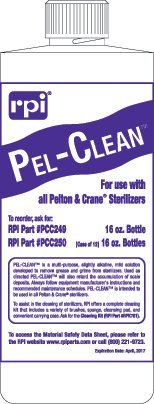 RPI Pel-Clean Sterilizer Cleaner PCC249