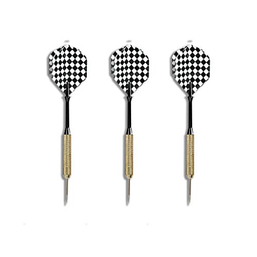  Fléchettes | Pointe en acier | Pour cible trad...