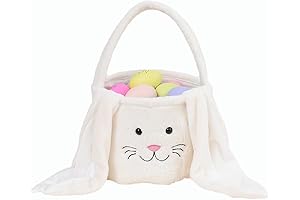 Easter Basket Anime Easter Bunny Baskets for Kids Easter Egg Buckets with...
