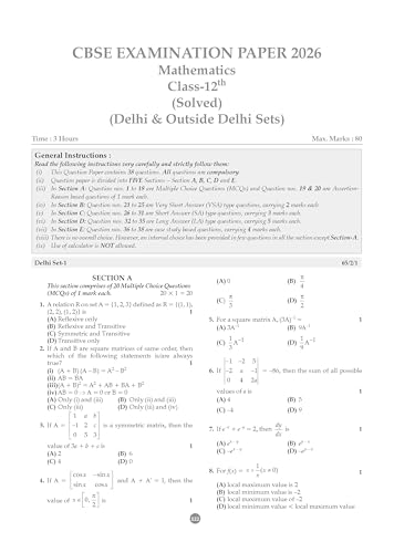 Image of Oswaal CBSE 10 Years' Solved Papers and Competency Focused Questions Chapter-wise Class 12 PCM (Set of 2)