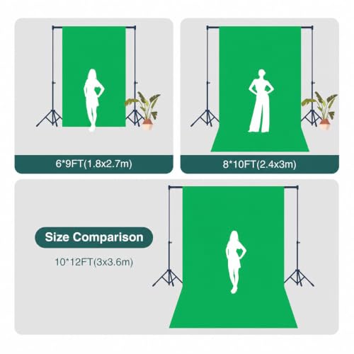 Image of Kate Green Screen Backdrop for Photography Photo Backgrounds 6ftx9ft