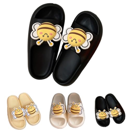 Bee Slippers Bathroom Slippers Lovely Slippers Female Summer Casual Wear Home Soft Soled Slippers