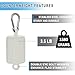 JRED 3.5 lb Double Eye Bolt Counterweight, Flags Weights for Bottom of Flag Outsidem, 56 Oz Flag Counter Weight with a Carabiner, for Internal Halyard System