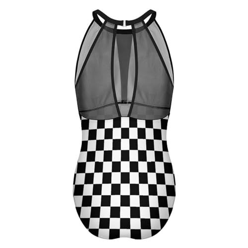 Women Sexy Tummy Control One Piece Swimsuits Halter Push Up High Cut Low Back Bathing Suits4