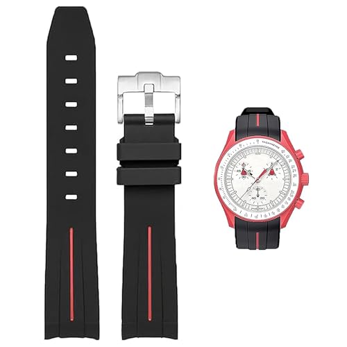 20mm voh for Omega X Swatch MoonSwatch rvxg IKƃXEHb`oh Srvoh IK Speedmaster bNXAZCR[ SEIKOp 20mm VRxg hh Hƃo