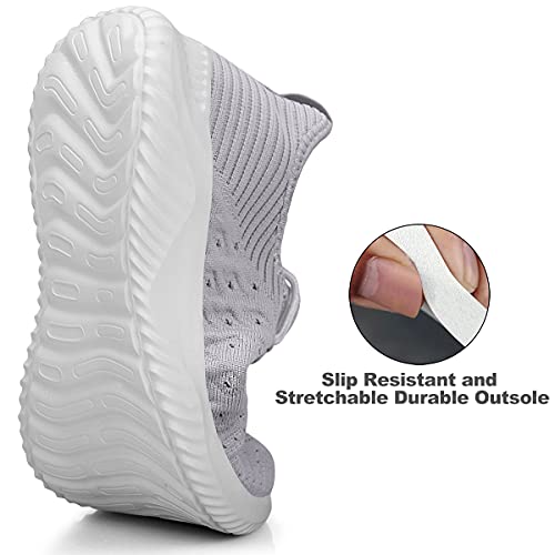 Image of Feethit Womens Slip On Walking Shoes Lightweigh Running Shoes Breathable Workout Shoest Non Slip Gym Sneakers
