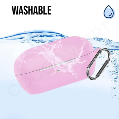 Image of Soft Silicone Case Cover for Sonyy WF-C710N | C710NSA -Pink
