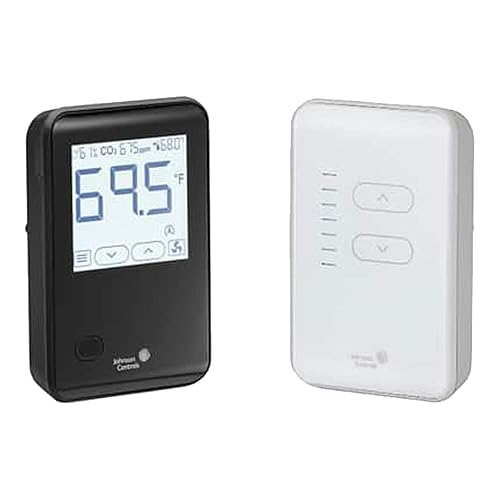 JOHNSON CONTROLS NSB8BTN140-0 Sensor de red, Sin pantalla, Blanco, Logo