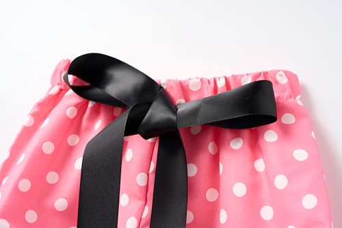 Image of Mud Kingdom Girls Outfits Cute Cartoon Polka Dots Summer Holiday Clothes Sets