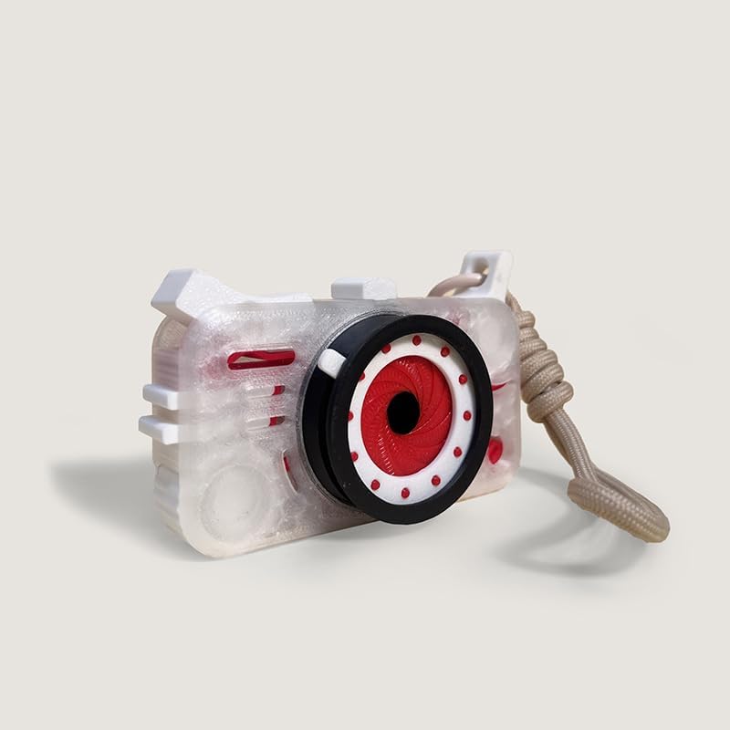 Fidget Toys for Adults, 10 Clickable Buttons Fidget Toy, Camera Fidget Toys,Relieves Stress Cube Fidget Block