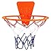 Portable Over Door Basketball Hoop Adjustable Height for Home Dorms Offices No Drill Foldable Indoor Practice Foldable Indoor Training Basketball Rings for Children