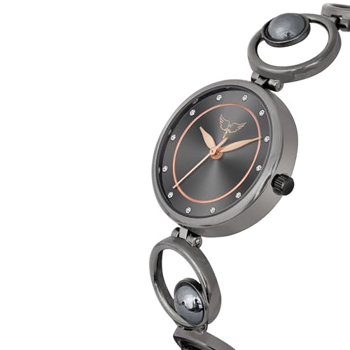 Image of WHITE BIRD Style Up Quartz Analog Mother of Pearl Metal Strap Watch for Women