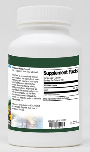 Millet - 450 mg (100 Capsules, ZIN: 520812)