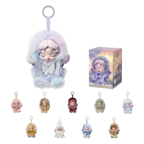 POP MART SKULLPANDA L’impressionnisme Series Plush Doll Blind Box Figures, Random Design Action Figures Collectible Toys Home Decorations, Holiday...