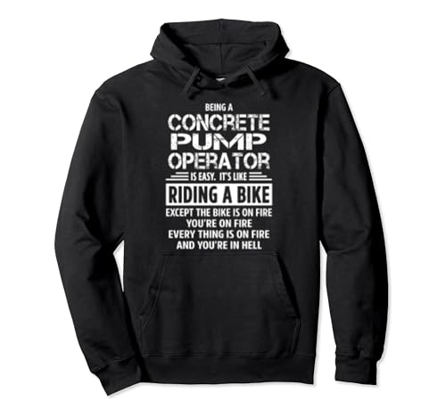 Beton Pump Operator T-Shirt Pullover Hoodie