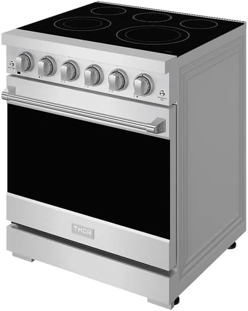 30 Inch Professional Electric Range with Precision Knob Control in Stainless Steel | Gordon Ramsay Series