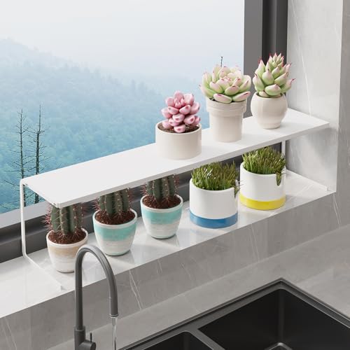 WOCHUANGSI 1 x kleines, schmales Regal für Fensterbank, Küche,...