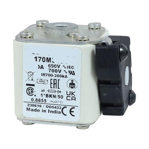 Fusible 170M3472 690 V pour protection industrielle aR taille 1