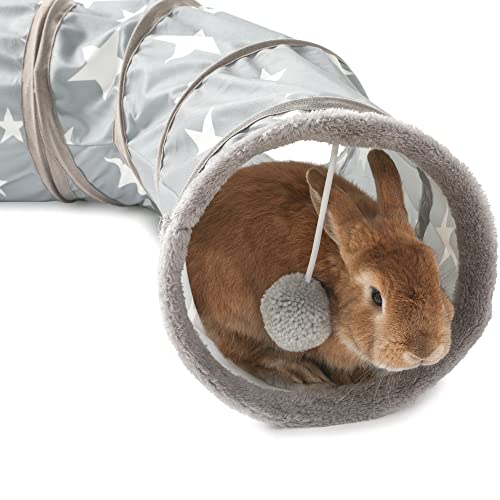 Kitty Cat Tunnel Rabbit Hideout Tunnels And Tubes Bunny Toys For Guinea Pig Ferret Accessories Hideway Hides Tunnel #TOP6