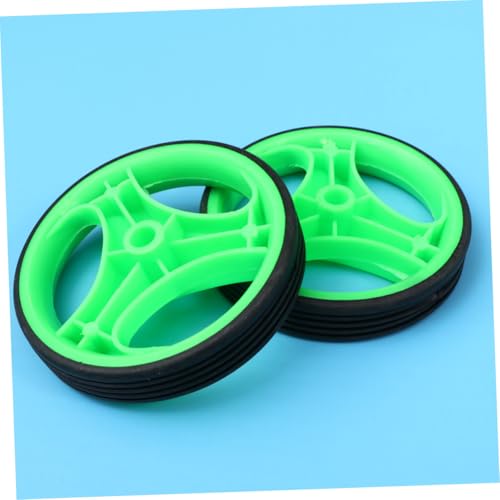 Ruedas de Entrenamiento COHEALI con Soporte de Equilibrio Mudo para Bicicleta 12-20 Pulgadas, Verde miniatura 4