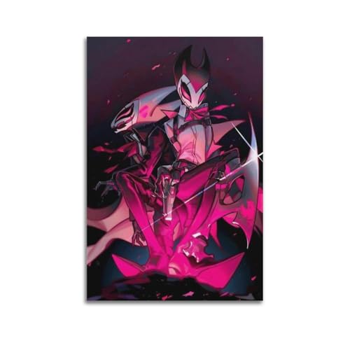 VBHEJRNE Póster decorativo de caballero hueco de videojuegos, 30 x 45 cm