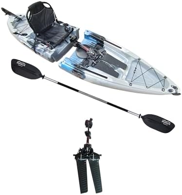 Brooklyn 9.0 Modular Pedal Kayak by BKC, Lightweight Sit-On-Top M...