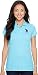 U.S. Polo Assn. Juniors' Dot Print Pique Polo Shirt