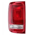 WLLLLa Auto Rückleuchten für VW Amarok UTE Pickup 2010-2018,Auto Heckstoßstange Rücklicht Reflektor Licht Satz Autozubehör,A-Left