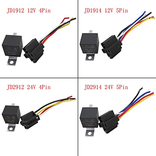 Relais automobile 24V 40A JD2914 étanche évitant les courts-circuits - 5