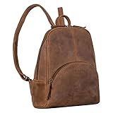 STILVOLL UND PRAKTISCH ZUGLEICH: Der Vintage Damen Rucksack kombiniert hohe Funktionalität und elegantes Design in Einem, sodass Sie zu jedem Outfit und zu jedem Anlass die perfekte Ergänzung haben. Ob für's Museum, für den Park oder für Shoppen - mit 'Margot' treffen Sie ins Schwarze!