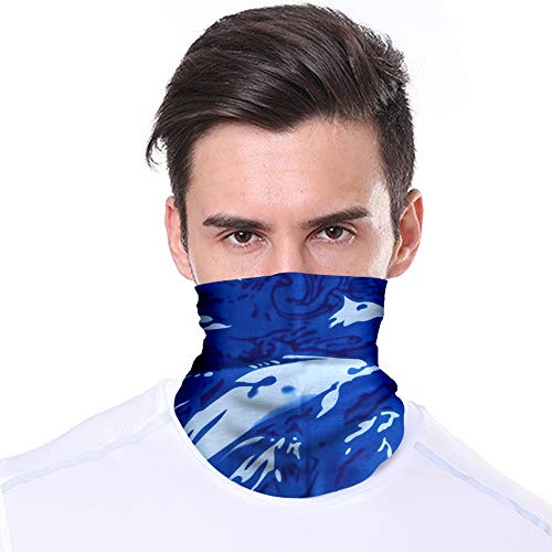 Ambielly UV-Schutz Stirnband Bandana, Sport Fan Stirnbänder Sonnenschutz Atmungsaktiv Bandana, Staub Windschutz Halsgamaschen Zum Outdoor-Aktivitäten (011)